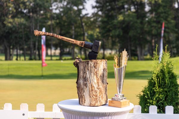 CRMC Championship Trophy at Cragun's Legacy Courses in Brainerd, MN