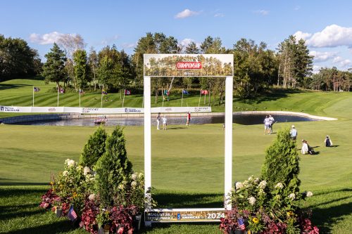 18th Green of the CRMC Championship at Cragun's Legacy Courses in Brainerd, MN